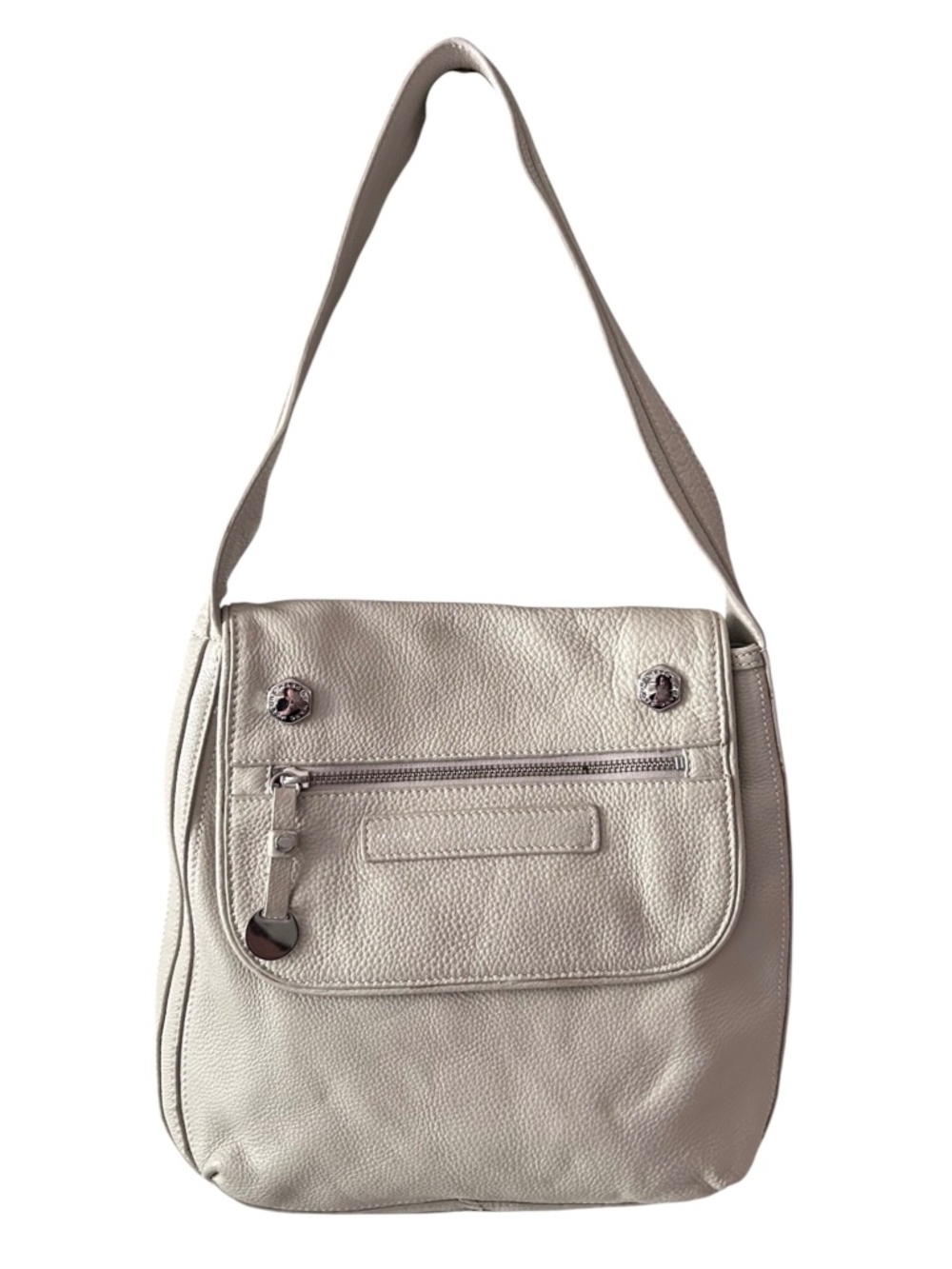 Marc by Marc Jacobs Pebbled Leather Messenger Shoulder Bag